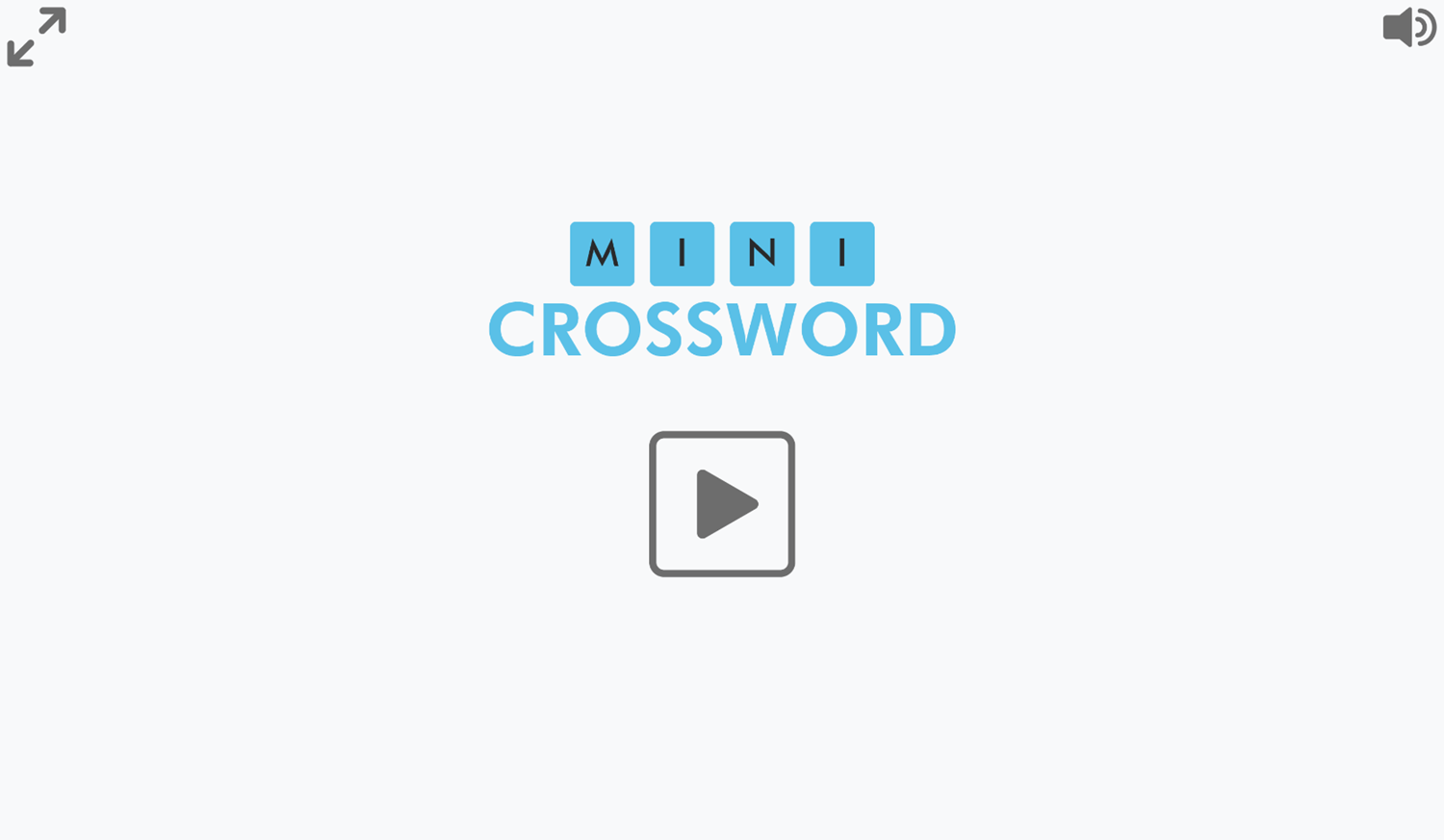  Play Mini Crossword Game Free Online Tiny Crossword Puzzle Video Game For Kids Adults
