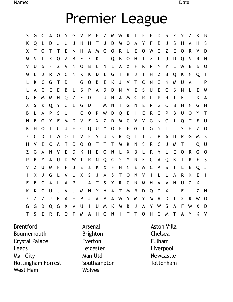 Premier Crossword Puzzles Free Printable