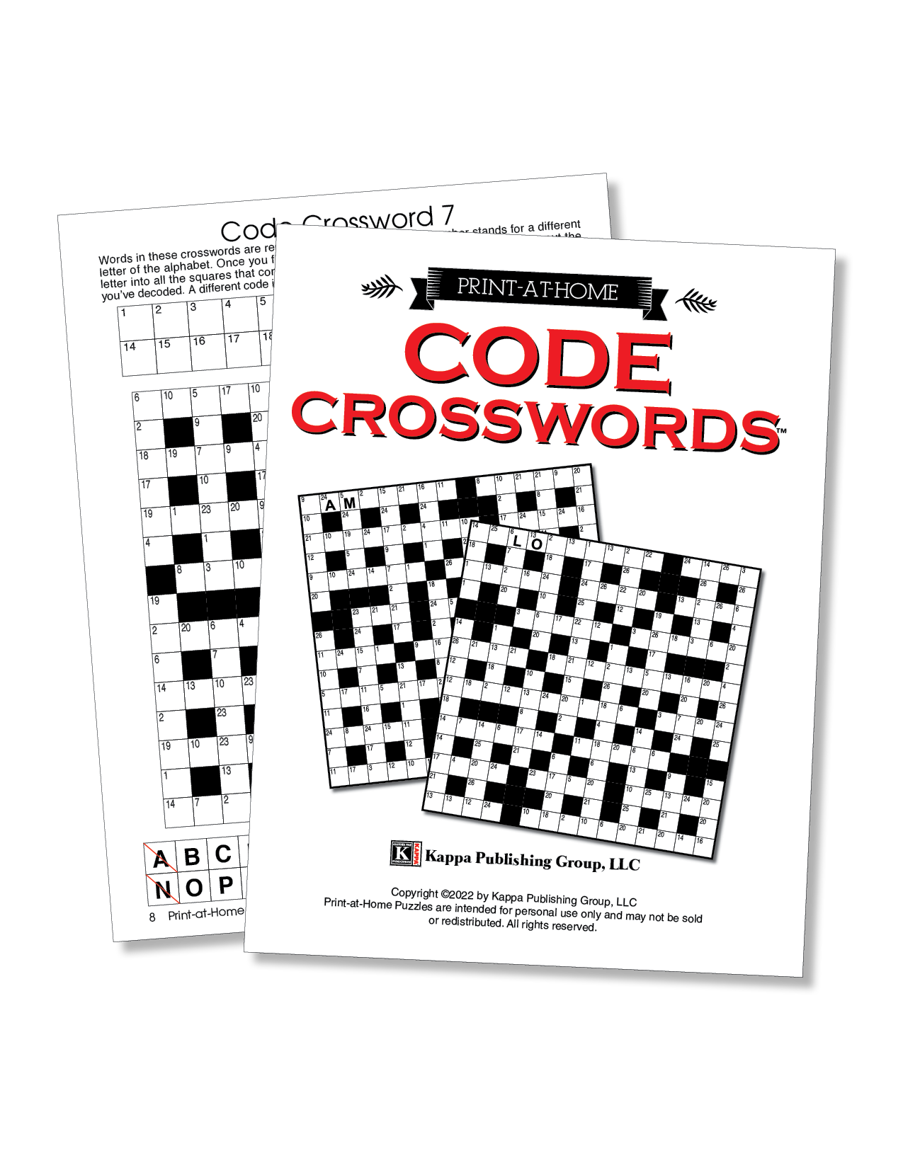 print at home code crosswords kappa puzzles