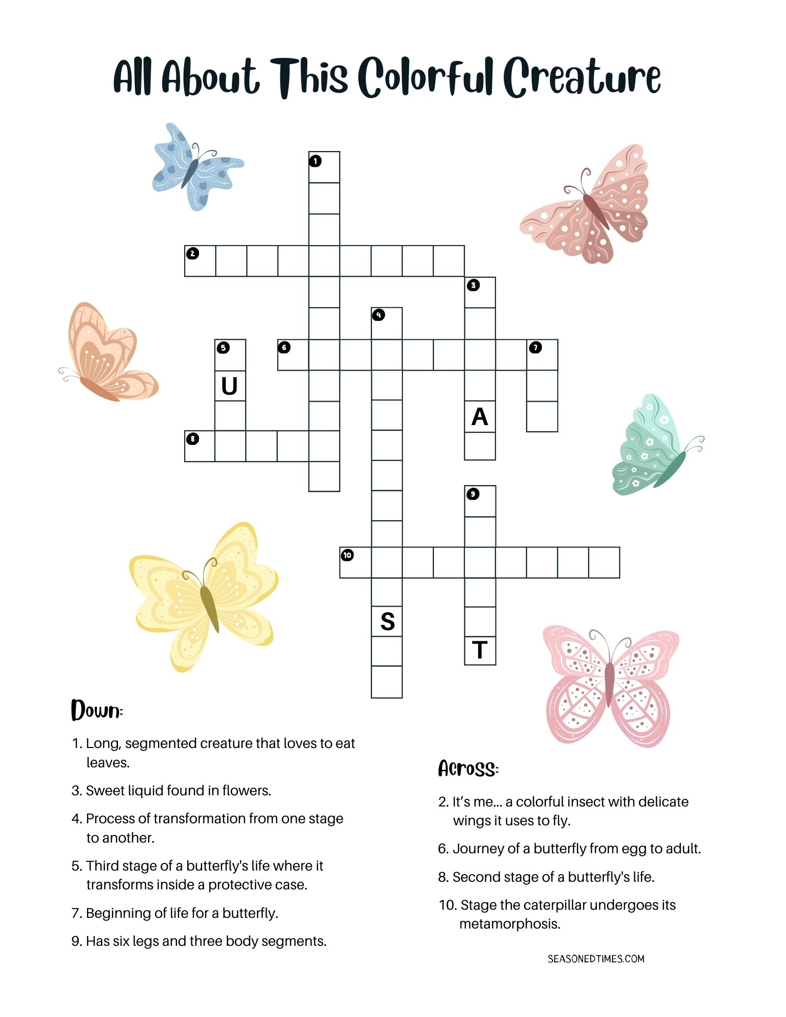 Free Printable Adult Crossword Puzzles