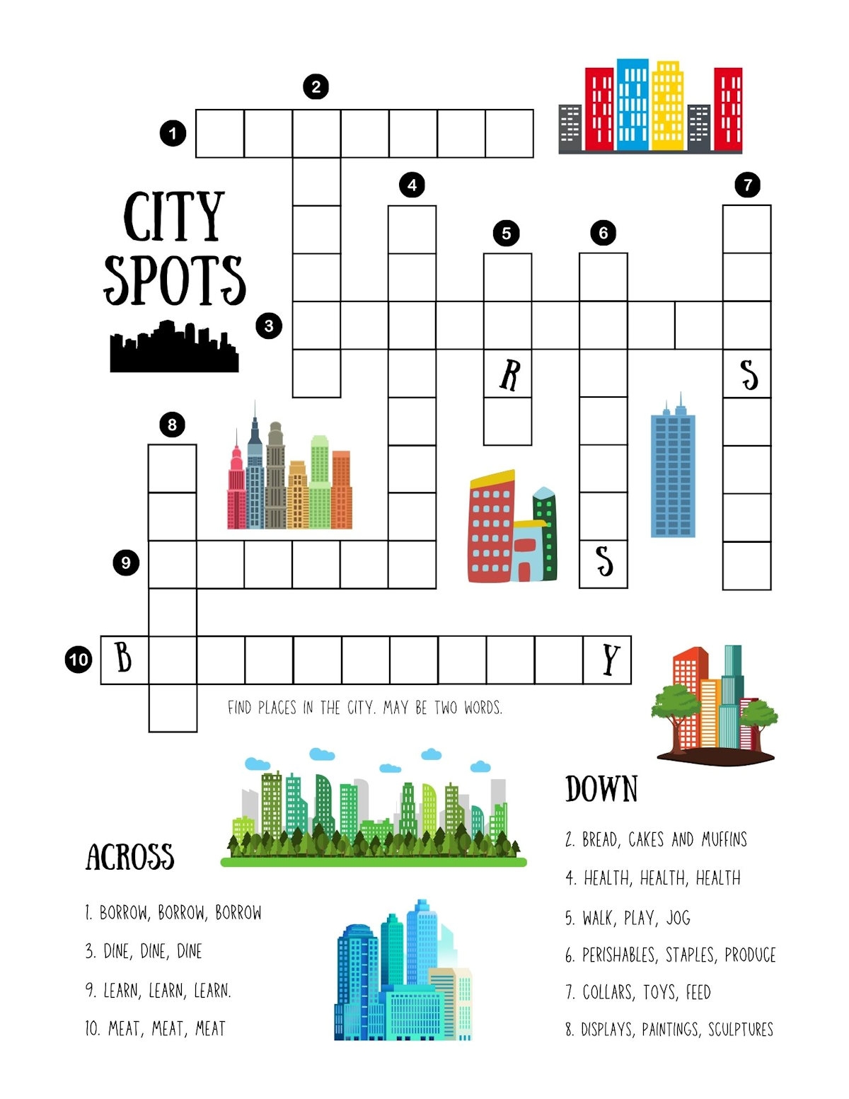 Printable Senior Puzzles Seasoned Times