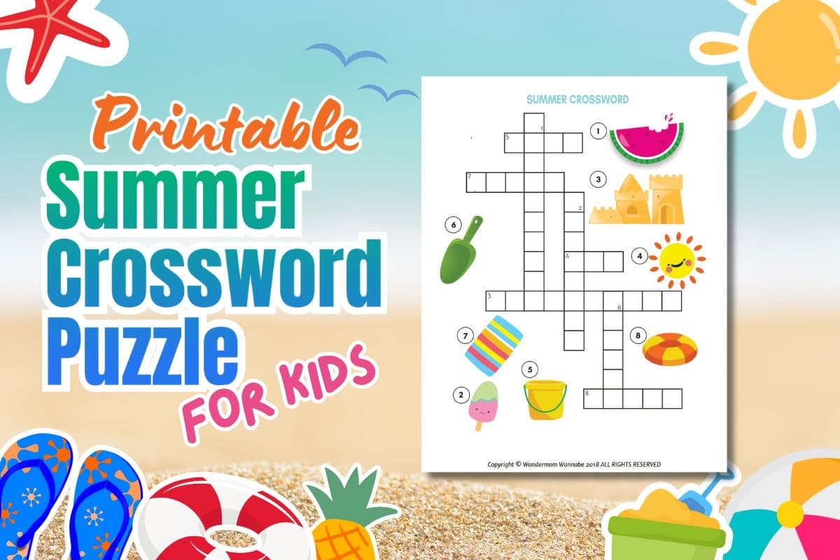 Kids Crossword Puzzles Pdf