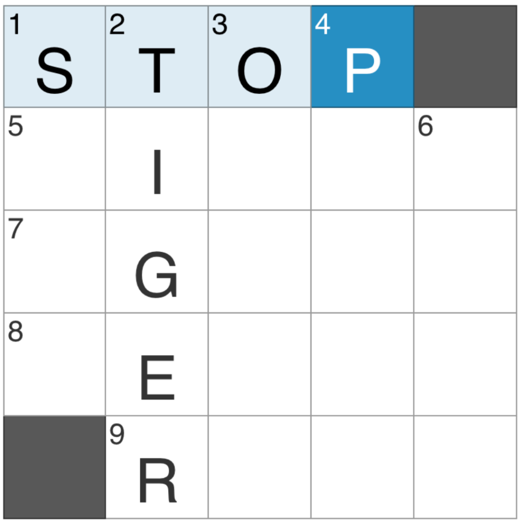 Mini Crossword Puzzles Free Online