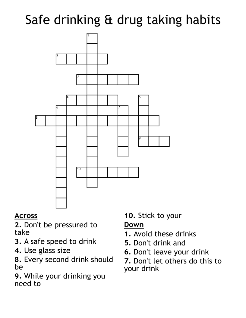 Recovery Crossword WordMint