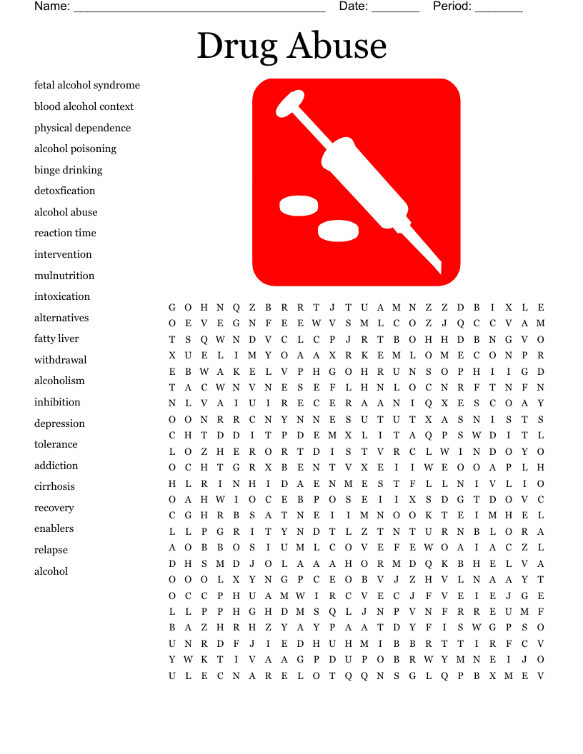 RECOVERY CROSSWORD WordMint