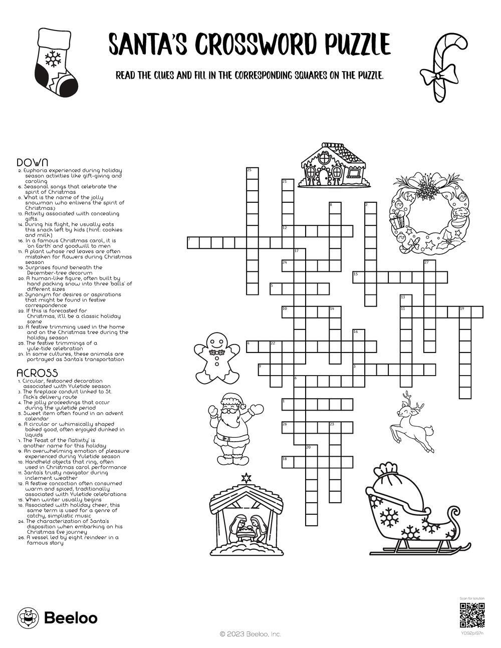 Classic Free Crossword Puzzles
