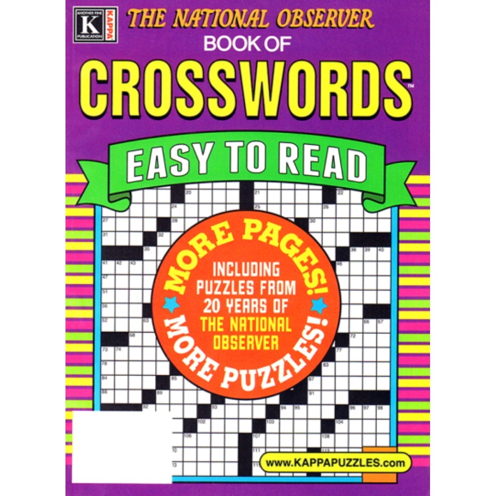 Subscribe Or Renew National Observer Book Of Crosswords Magazine Subscription 