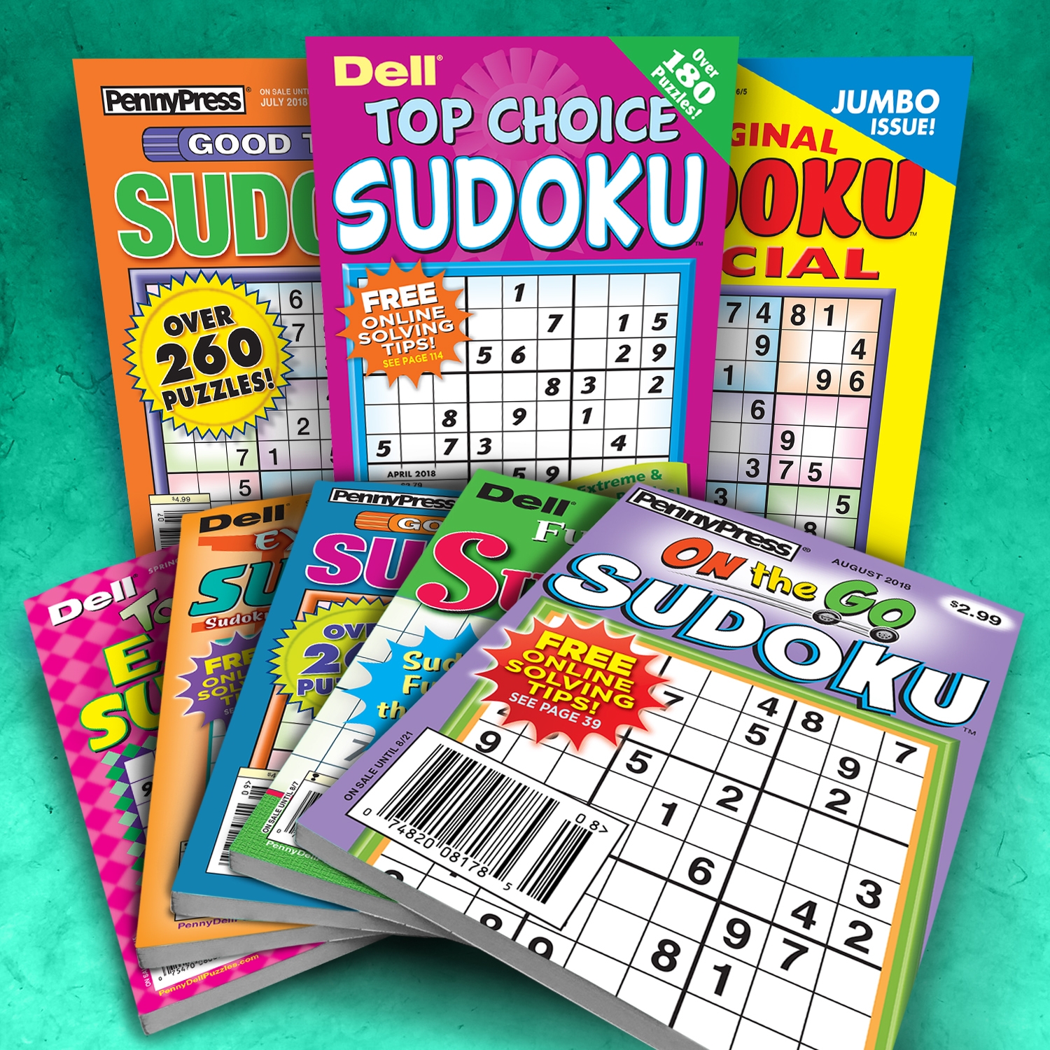 Dell Crossword Puzzles Value Pack