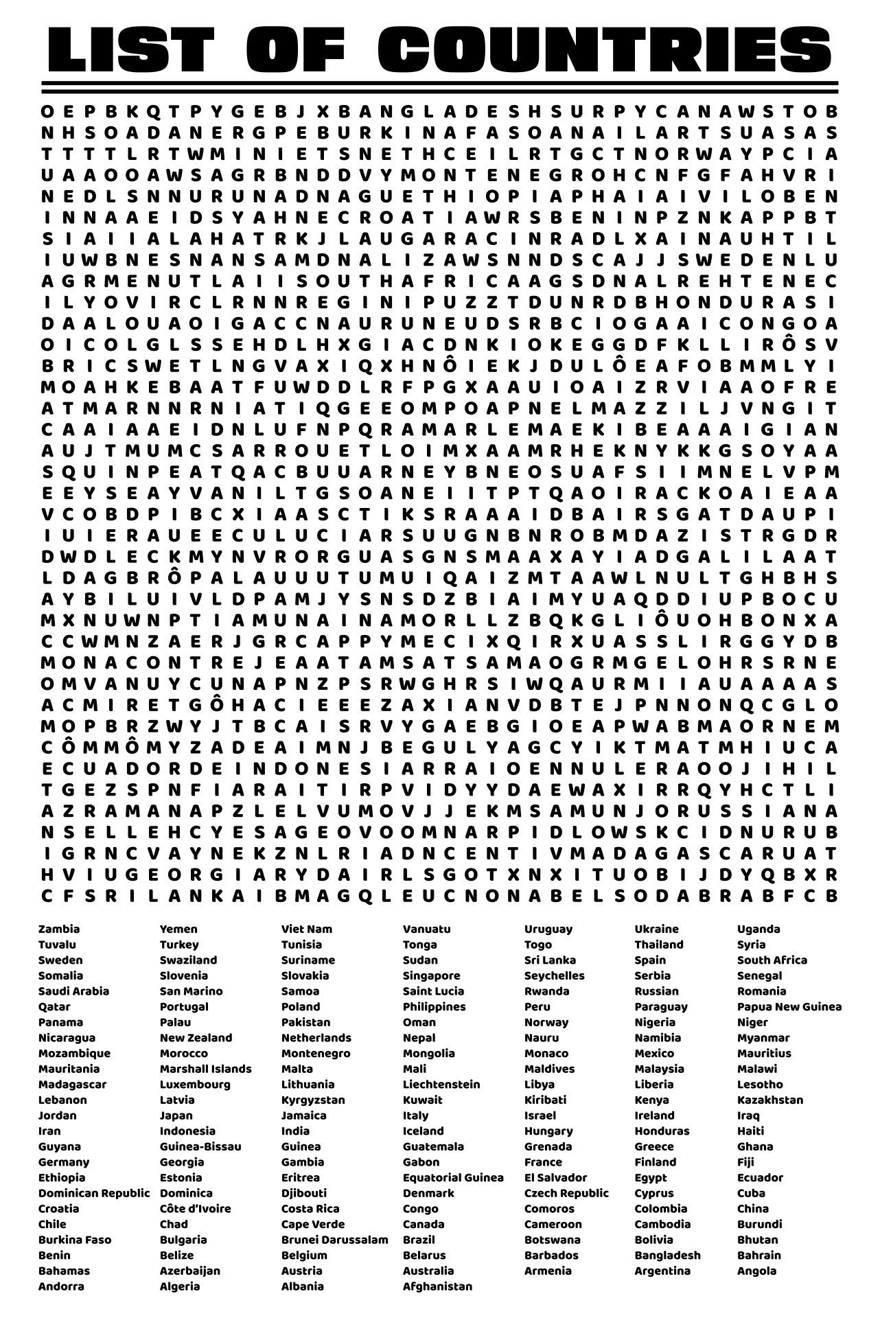 Super Hard Word Searches 10 Free PDF Printables Printablee Worksheets Library