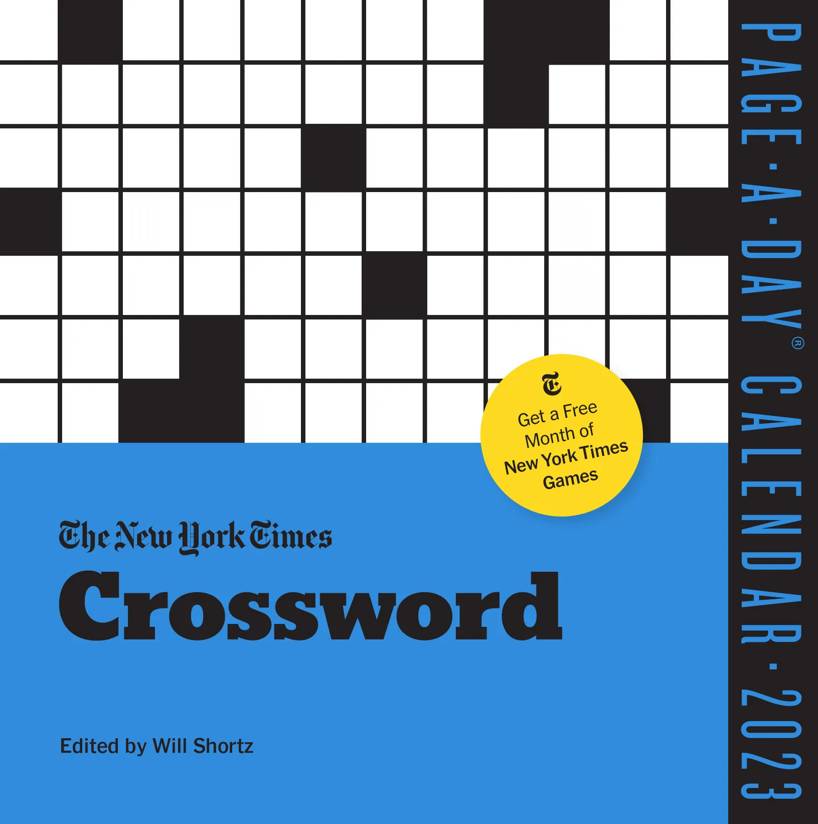 the new york times crossword page a day calendar 2023 by workman calendars hachette book group