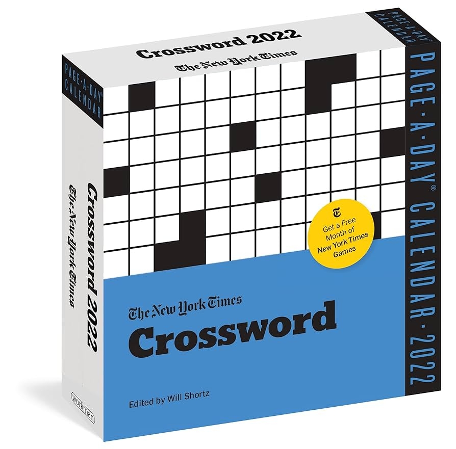 The New York Times Daily Crossword Page A Day Calendar For 2022 A Year Of Crosswords To Challenge And Delight Crossword Lovers Workman Calendars 9781523513260 Amazon Books