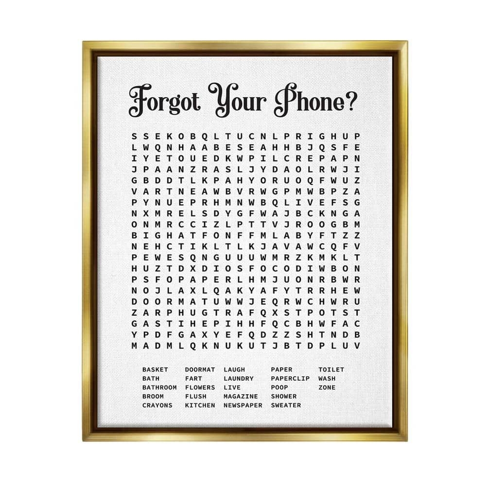 Wall Crossword Puzzle