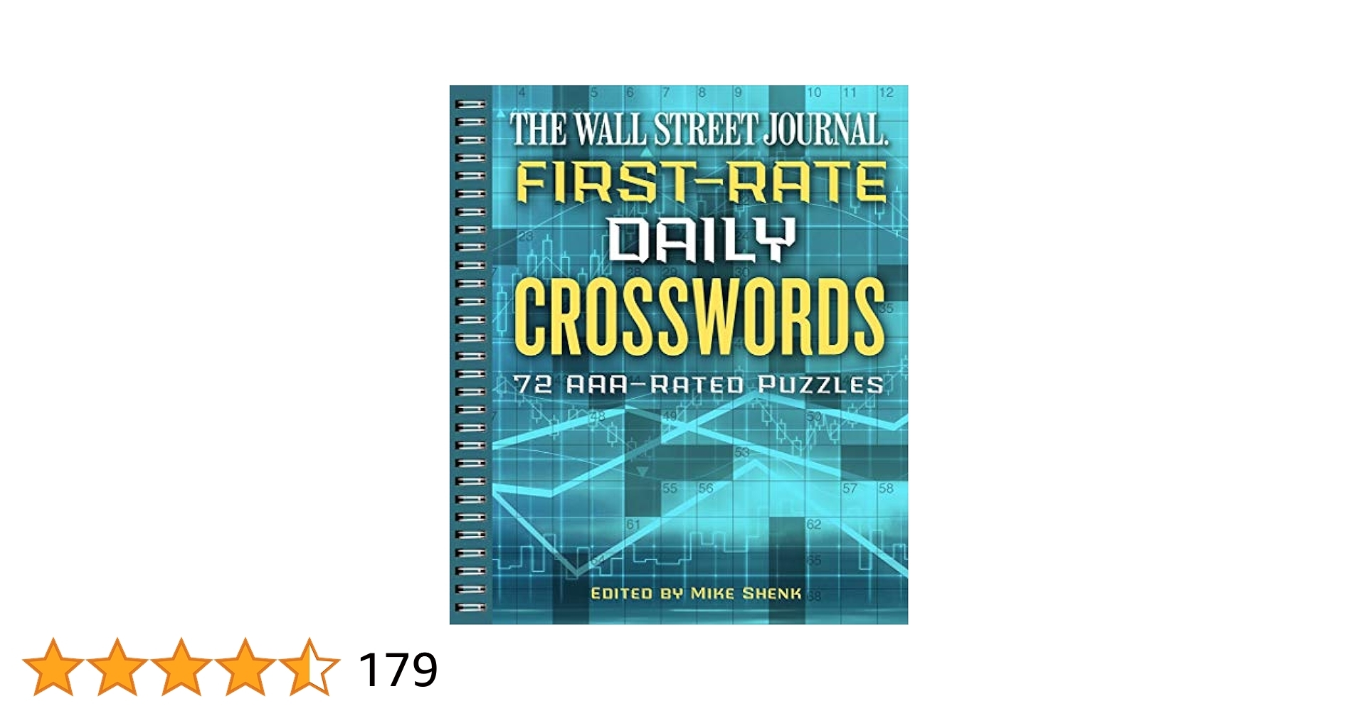The Wall Street Journal First Rate Daily Crosswords 72 AAA Rated Puzzles Wall Street Journal Crosswords 6 Shenk Mike 9781454929550 Amazon Books