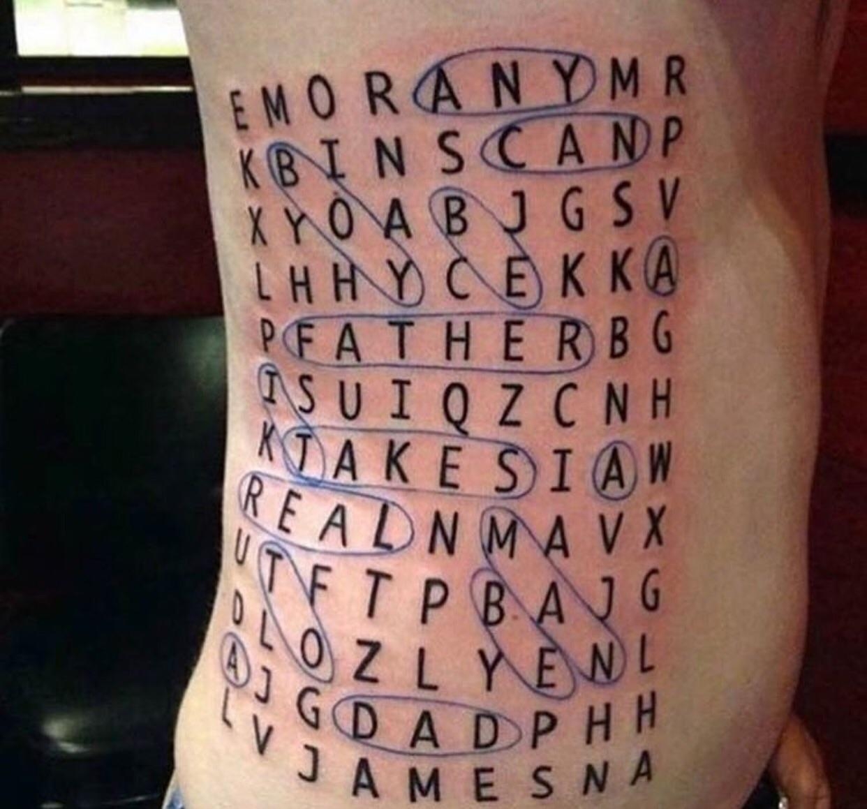 This Person s Tattoo R CrappyDesign