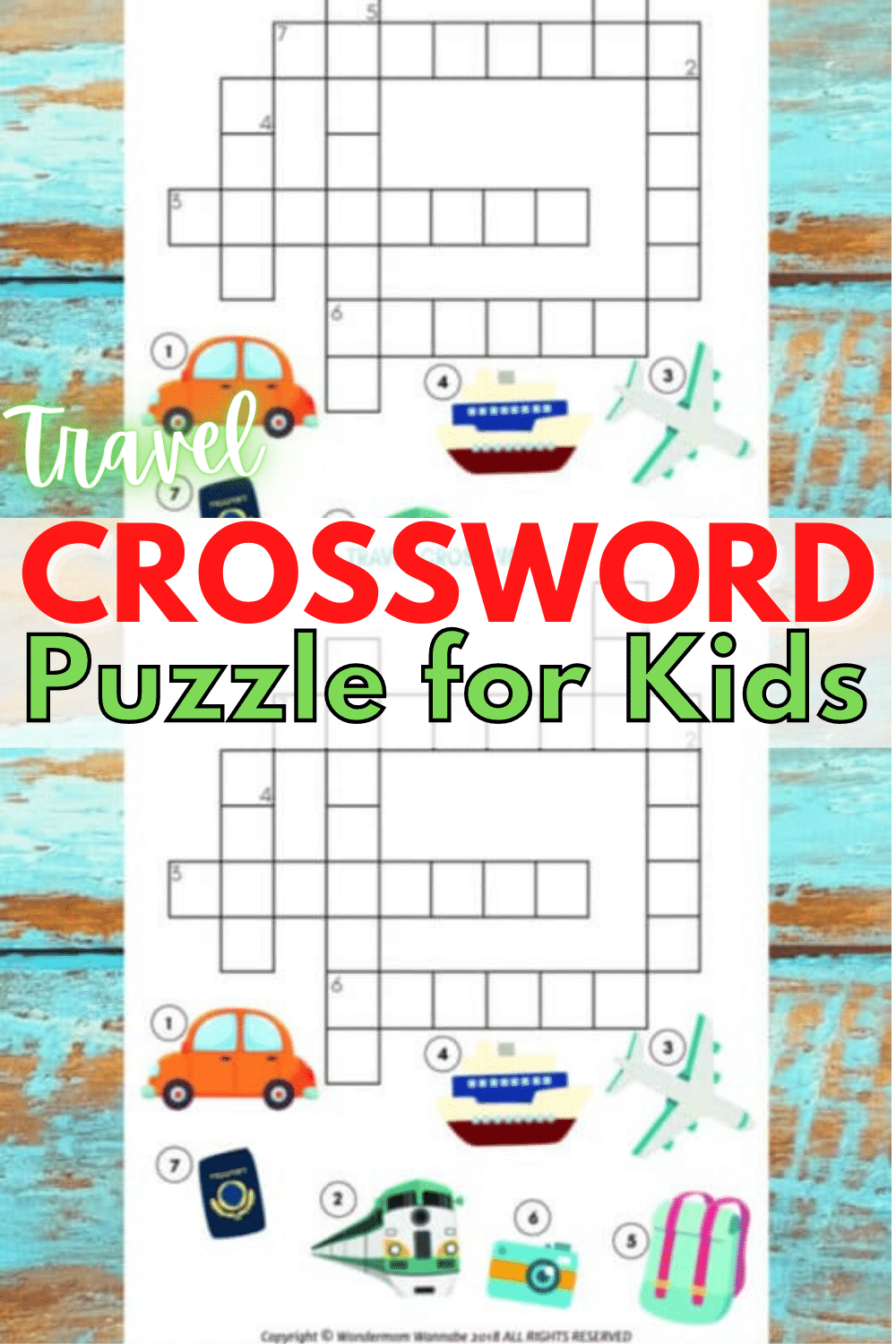 Crossword Puzzles For Tweens