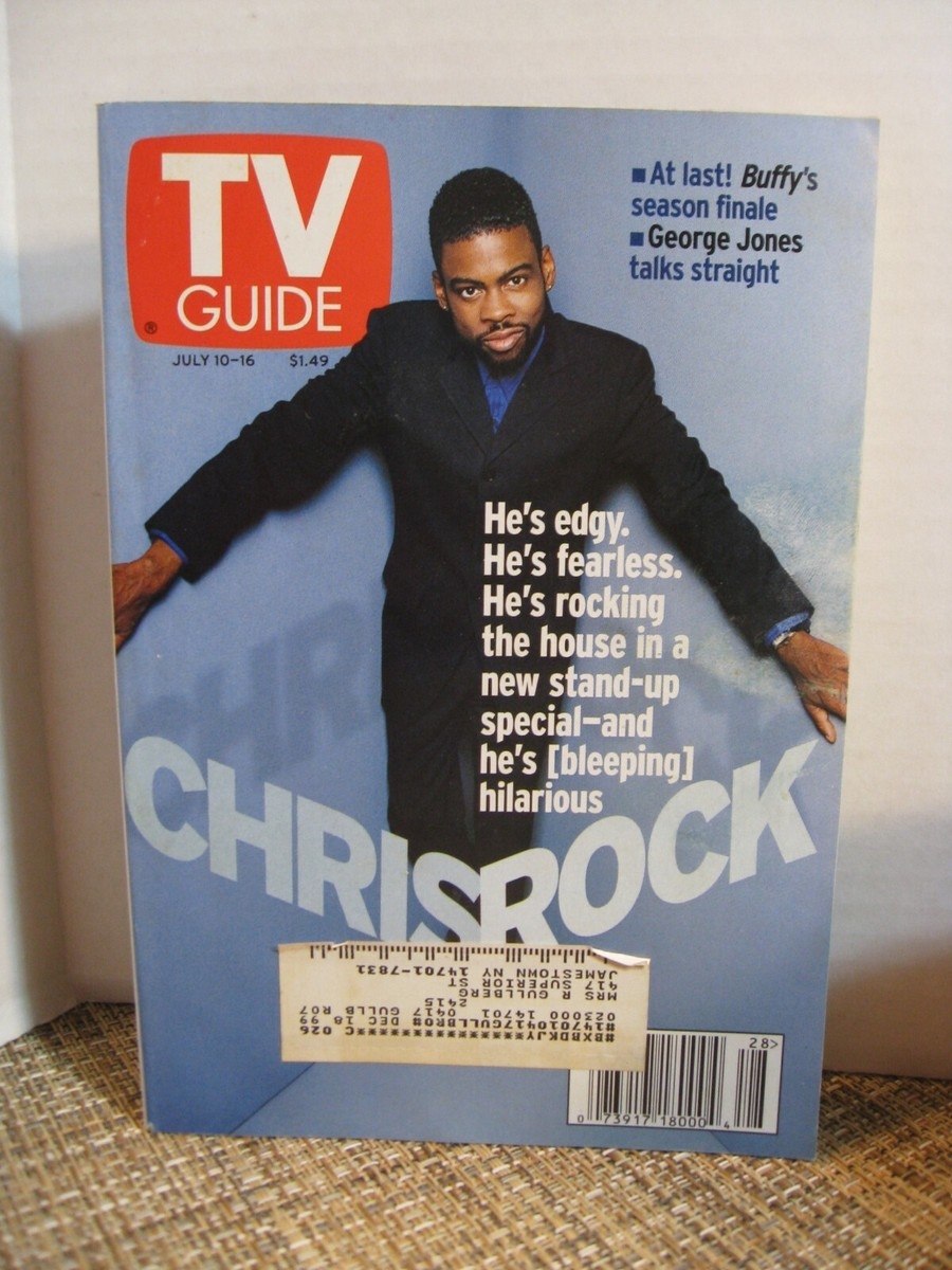 TV Guide Magazine July 10 16 1999 Chris Rock George Jones EBay