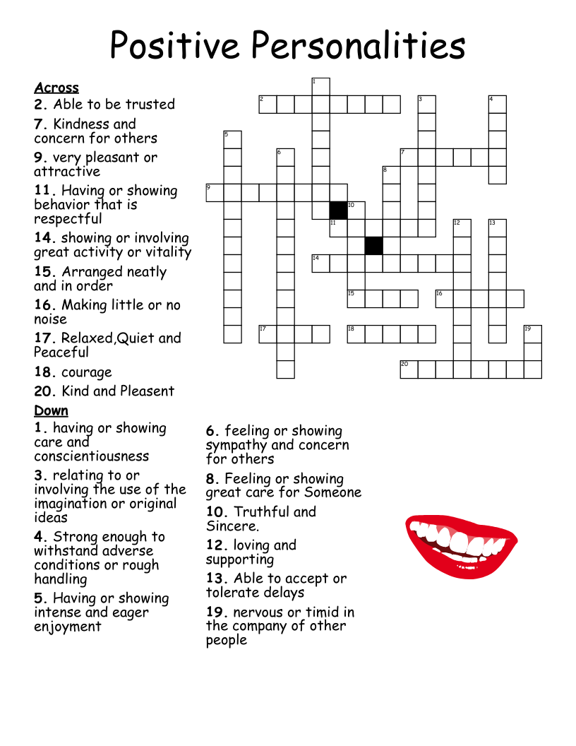 Free Tv Show Crossword Puzzles