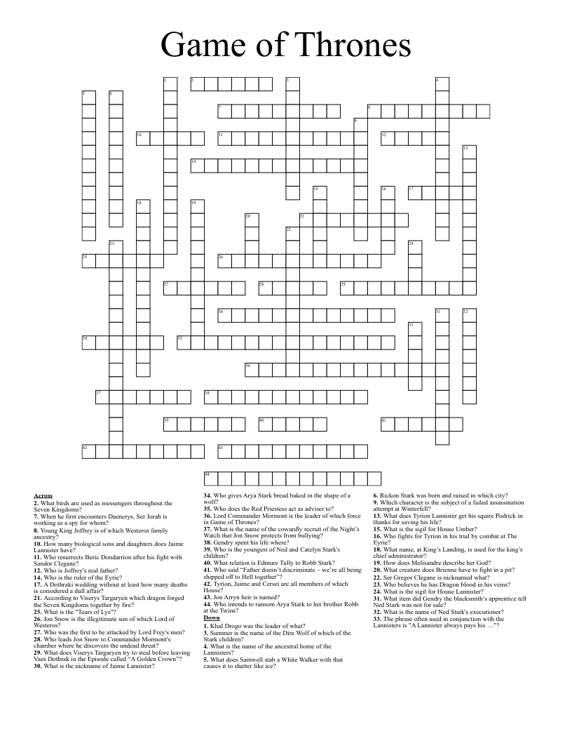 TV Shows Programs Crosswords Word Searches Bingo Cards WordMint