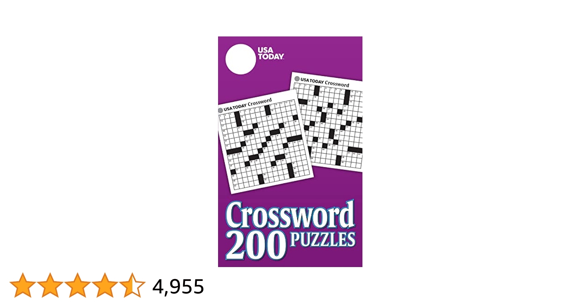 USA TODAY Crossword 200 Puzzles From The Nation s No 1 Newspaper USA Today Puzzles Volume 2 USA TODAY 9780740770326 Amazon Books