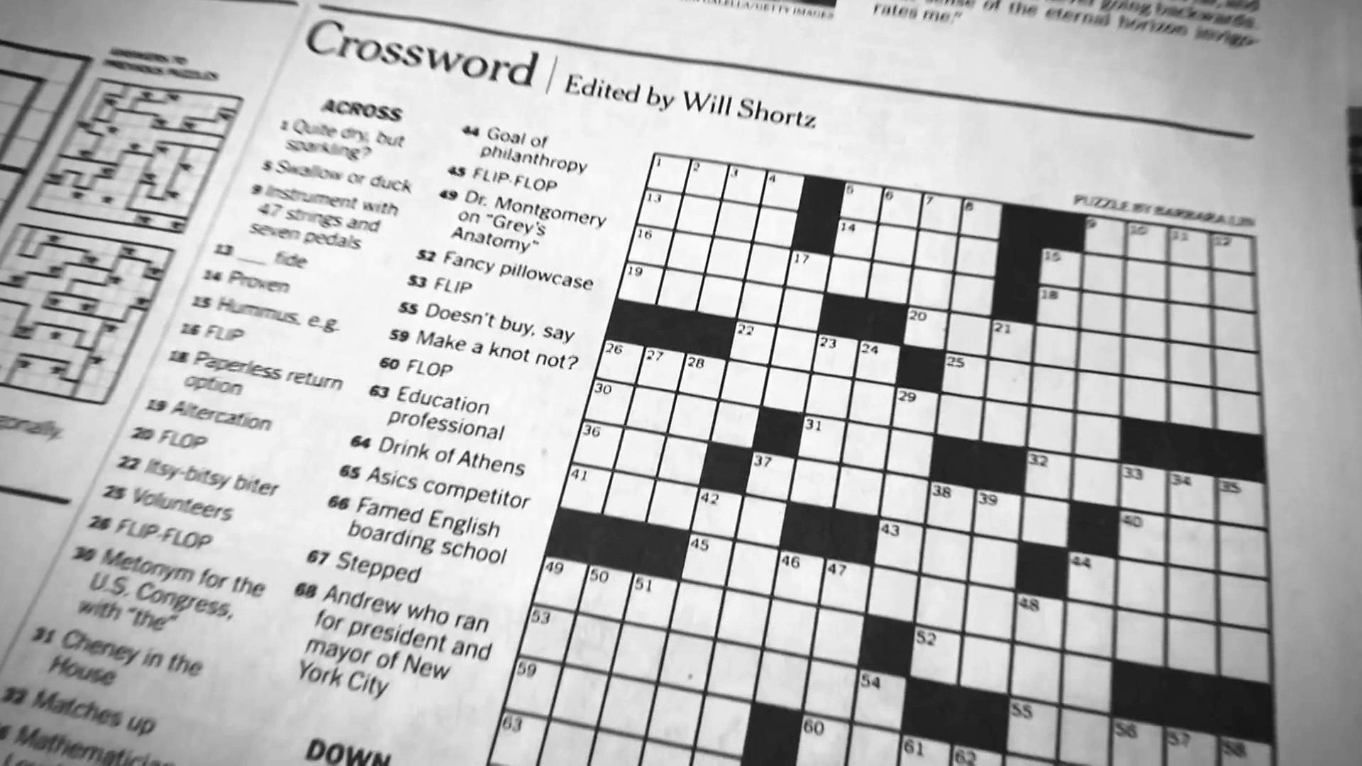 will shortz on why the new york times crossword puzzle endures